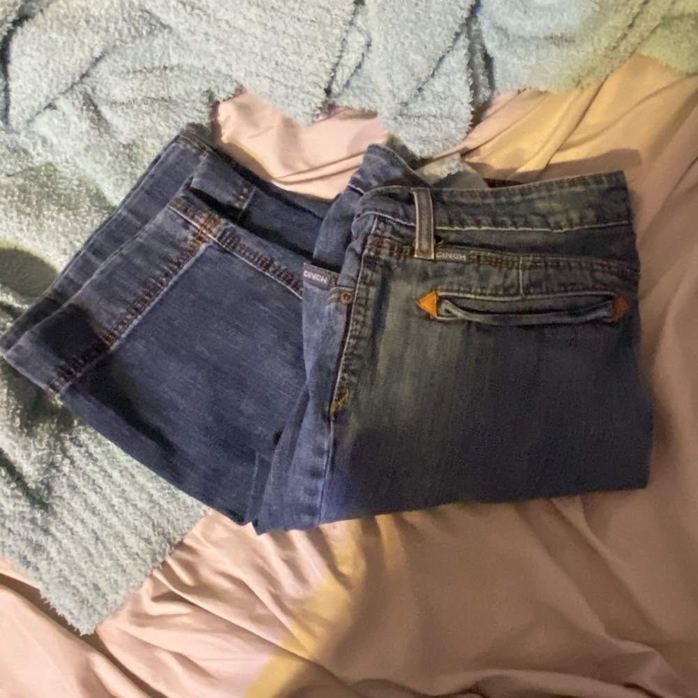 womens cinch jeans 29/7 L very stretchy lightly worn